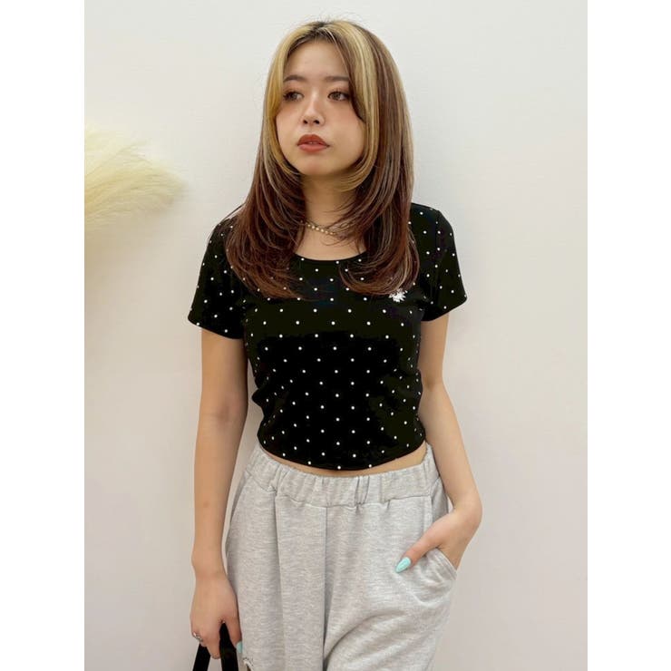 ドットSUNNYショートTシャツ | EVRIS | 詳細画像37 