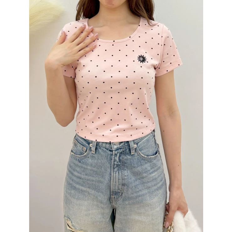 ドットSUNNYショートTシャツ | EVRIS | 詳細画像44 