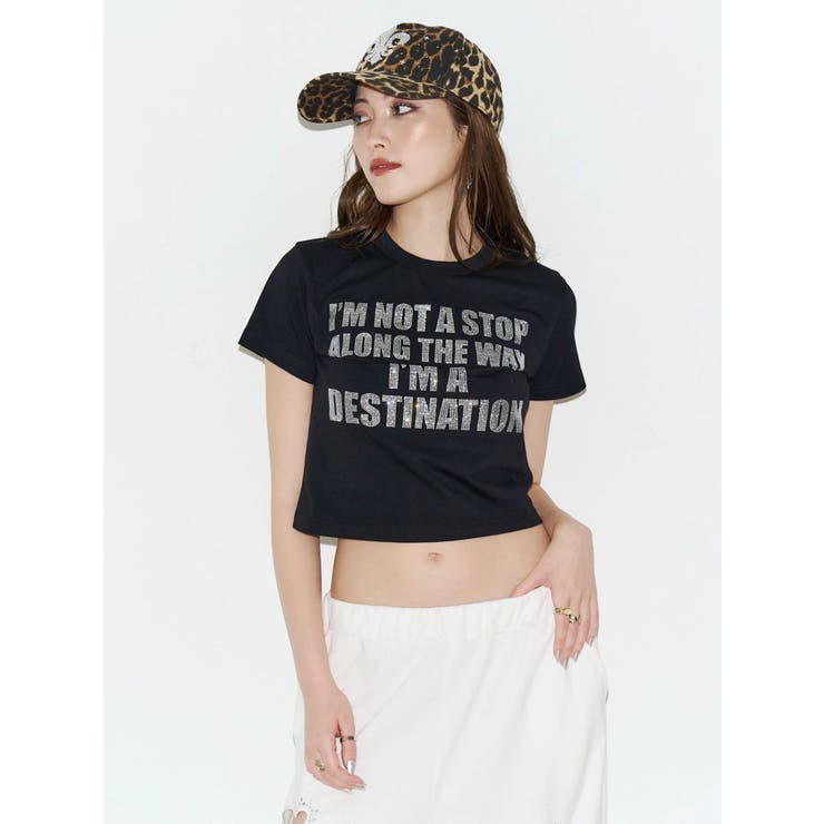 【SupBaby × EVRIS】メッセージロゴコンパクトTシャツ | EVRIS | 詳細画像13 