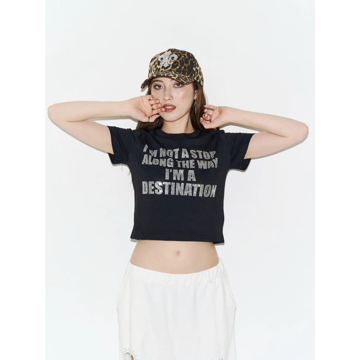 【SupBaby × EVRIS】メッセージロゴコンパクトTシャツ | EVRIS | 詳細画像15 