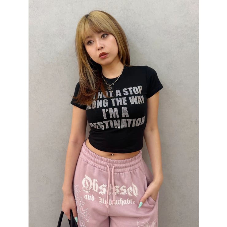 【SupBaby × EVRIS】メッセージロゴコンパクトTシャツ | EVRIS | 詳細画像37 