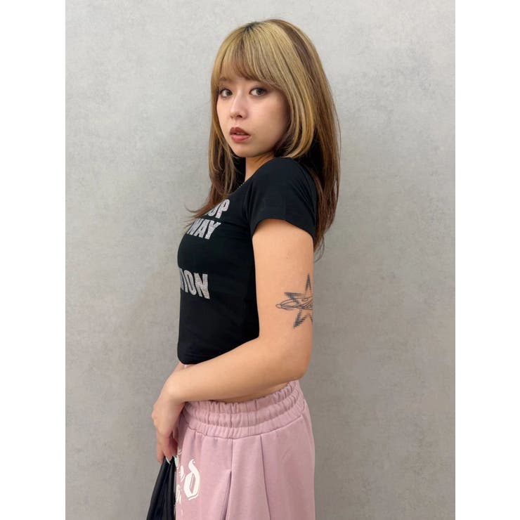 【SupBaby × EVRIS】メッセージロゴコンパクトTシャツ | EVRIS | 詳細画像38 