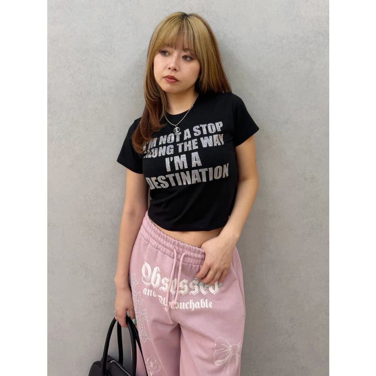【SupBaby × EVRIS】メッセージロゴコンパクトTシャツ | EVRIS | 詳細画像43 