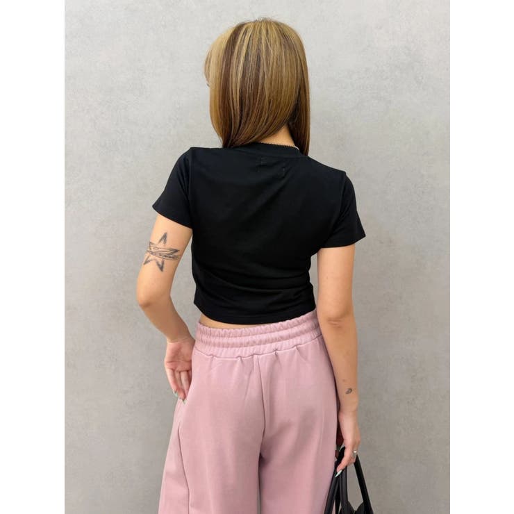 【SupBaby × EVRIS】メッセージロゴコンパクトTシャツ | EVRIS | 詳細画像46 