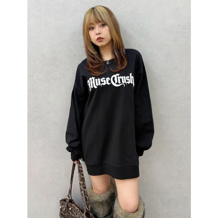 ブラック | Muse Crush ロンT | EVRIS