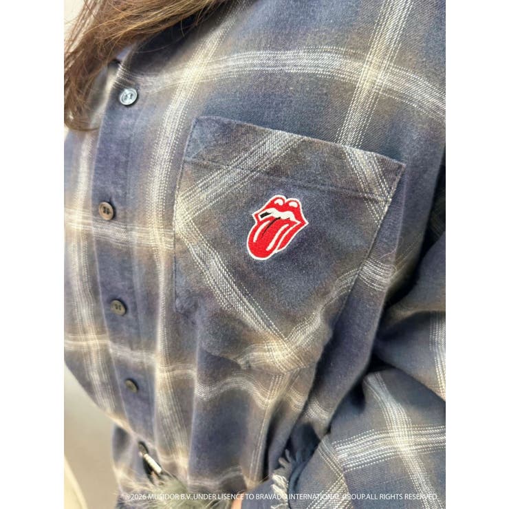 【The Rolling Stones】ヴィンテージライクチェックシャツ | EVRIS | 詳細画像32 