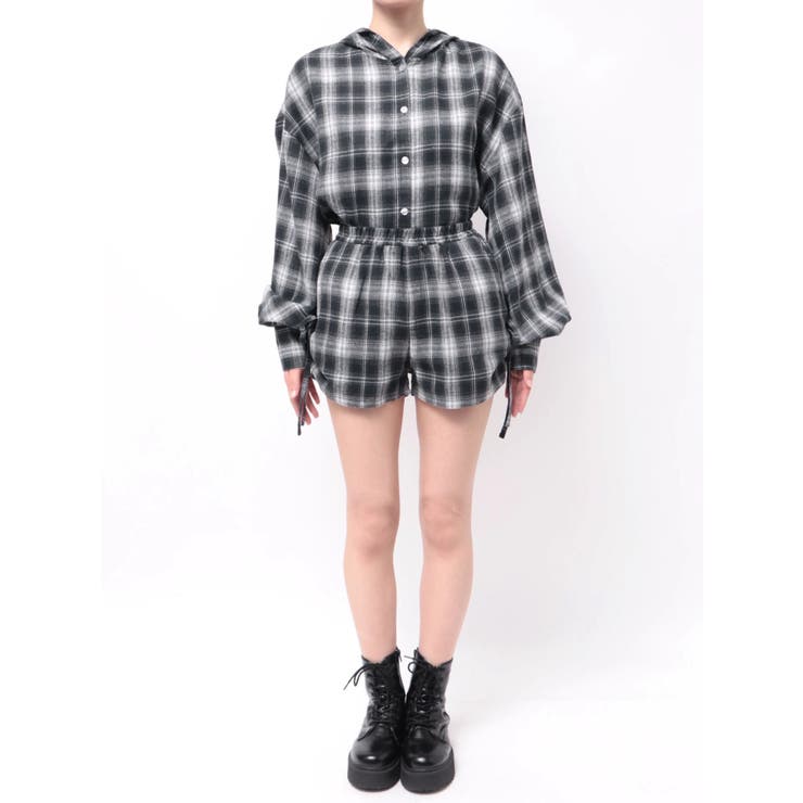 サイドギャザーショートパンツ【セットアップ着用可能】 | EVRIS | 詳細画像37 