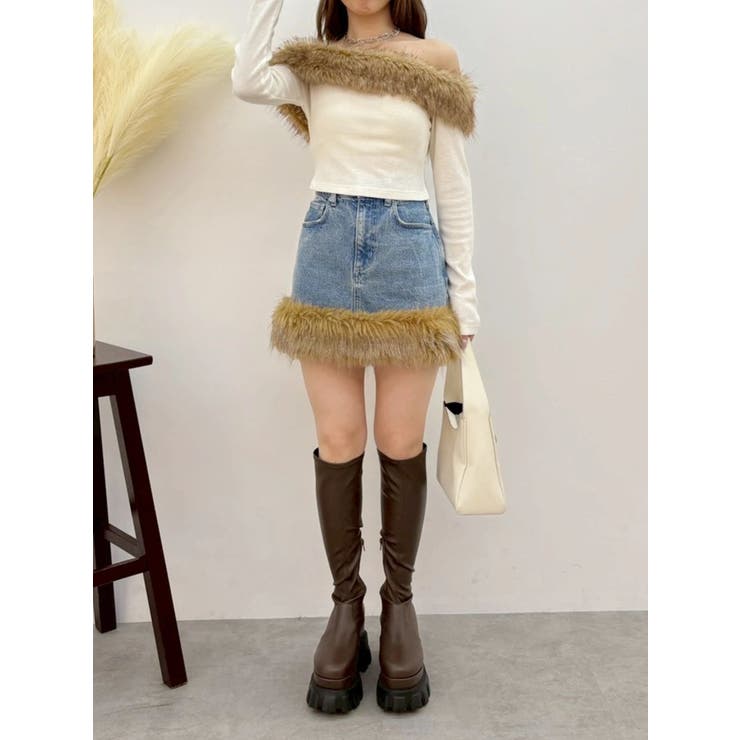 【厚底】シャークソールロングブーツ | EVRIS | 詳細画像17 
