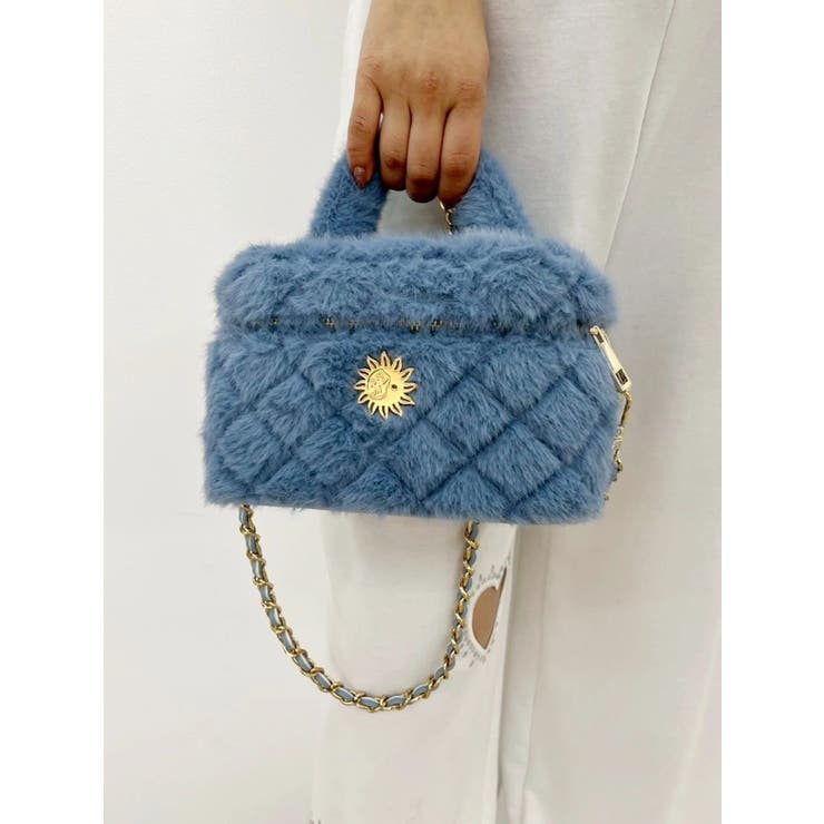 フェイクファーキルティングバニティ－BAG | EVRIS | 詳細画像17 
