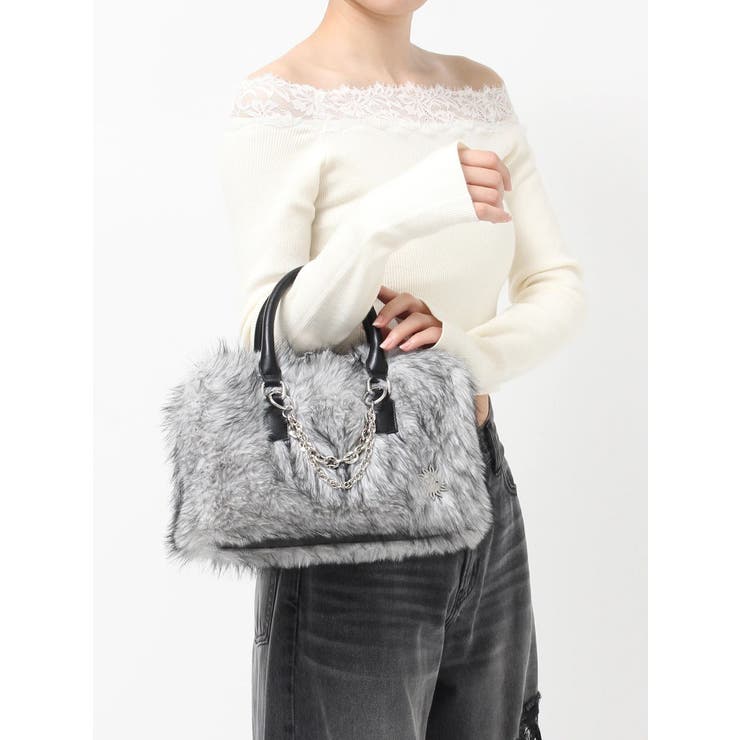 フェイクファーボストンBAG | EVRIS | 詳細画像23 