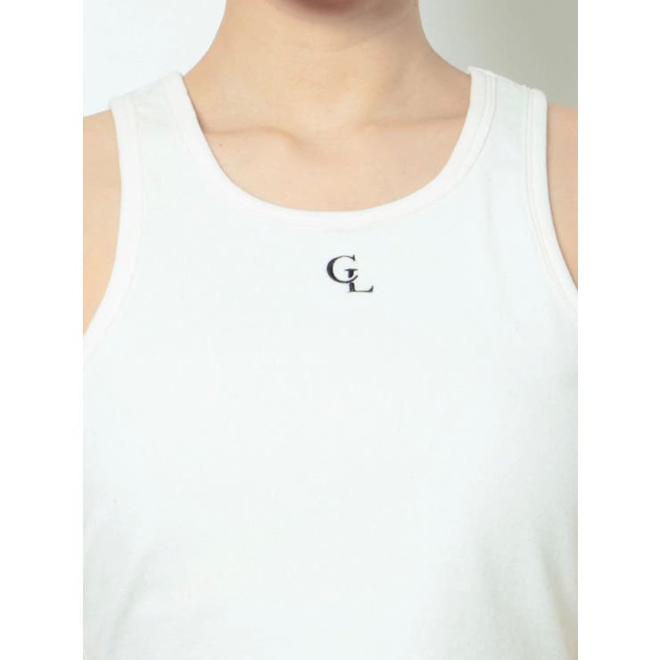 CLロゴ刺繍タンクトップ[品番：MKSW0053539]｜CALNAMUR（カルナムール