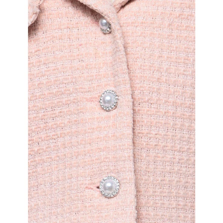 GLITTER TWEED JK/グリッターツイードジャケット[品番：MKSW0056443