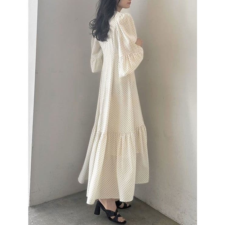 DOT FISHTAIL OP/ドットフィッシュテールワンピース[品番