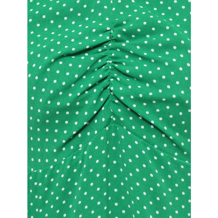 DOT FISHTAIL OP/ドットフィッシュテールワンピース[品番