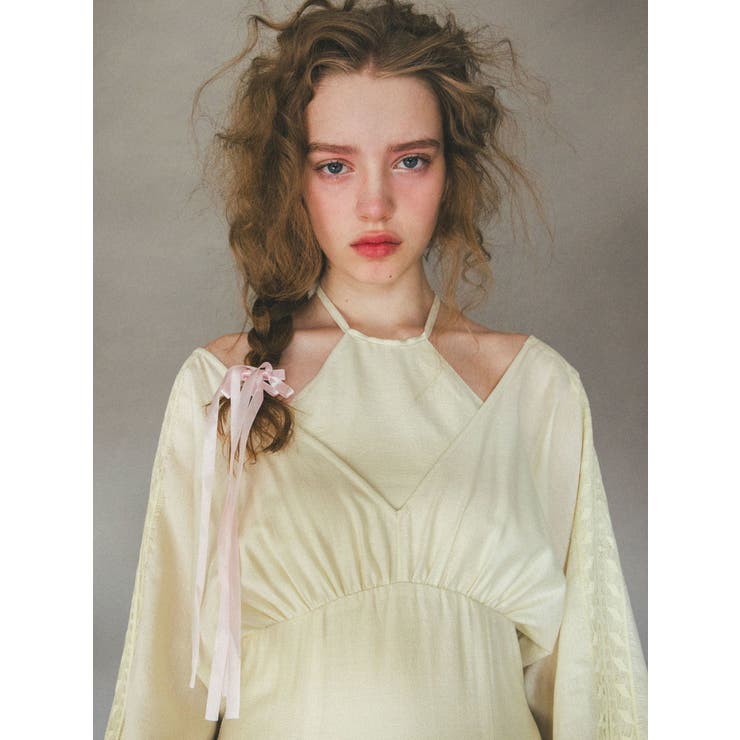 LAYERED DOLMAN OP/レイヤードドルマンワンピース | CALNAMUR | 詳細画像13