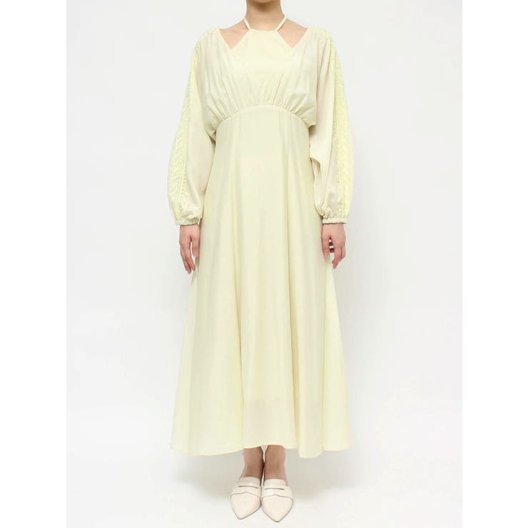 LAYERED DOLMAN OP/レイヤードドルマンワンピース | CALNAMUR | 詳細画像15