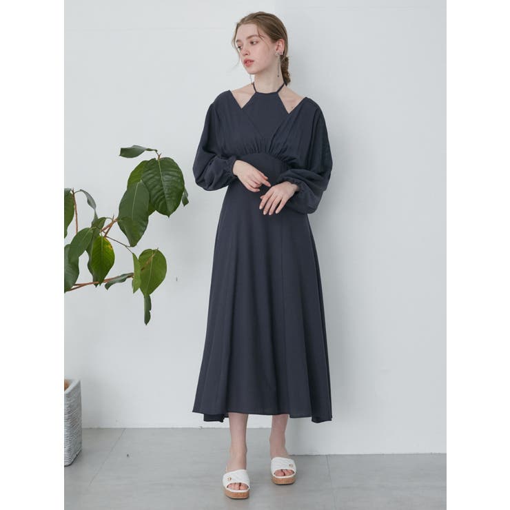 LAYERED DOLMAN OP/レイヤードドルマンワンピース | CALNAMUR | 詳細画像6