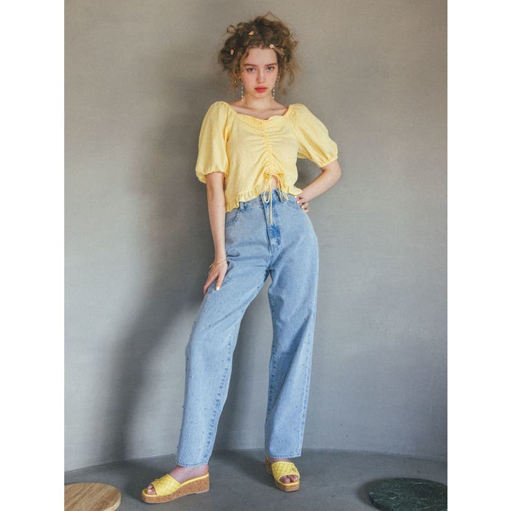 2WAY GATHER BL/2WAYギャザーブラウス | CALNAMUR | 詳細画像11 