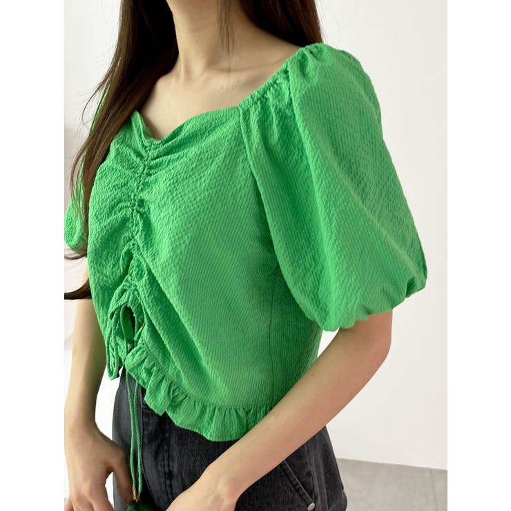 2WAY GATHER BL/2WAYギャザーブラウス | CALNAMUR | 詳細画像13 