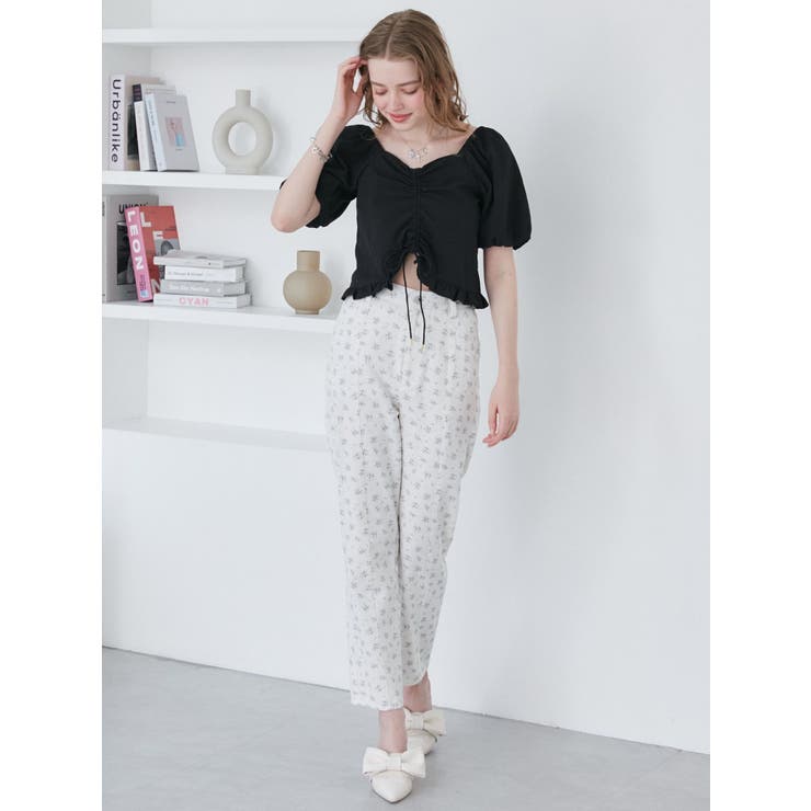 2WAY GATHER BL/2WAYギャザーブラウス | CALNAMUR | 詳細画像8 