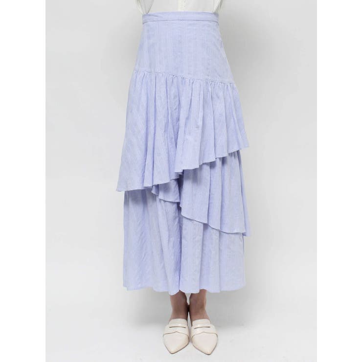 LACE LIKE TIERED SKIRT/レースライクティアードスカート | CALNAMUR | 詳細画像22