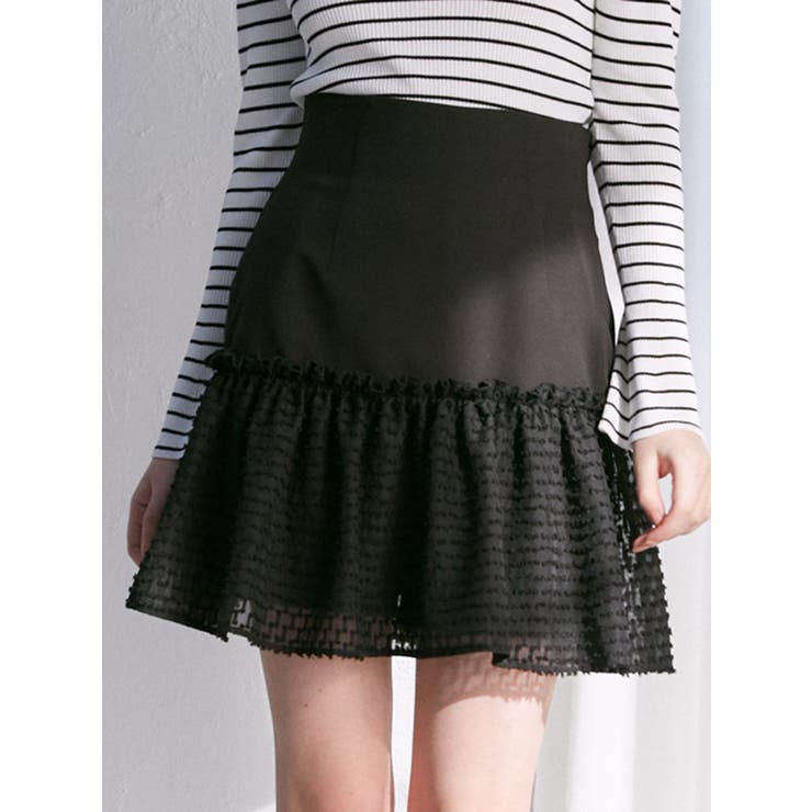 GATHER HIGH MINI SK/ギャザーハイミニスカート | CALNAMUR | 詳細画像18 