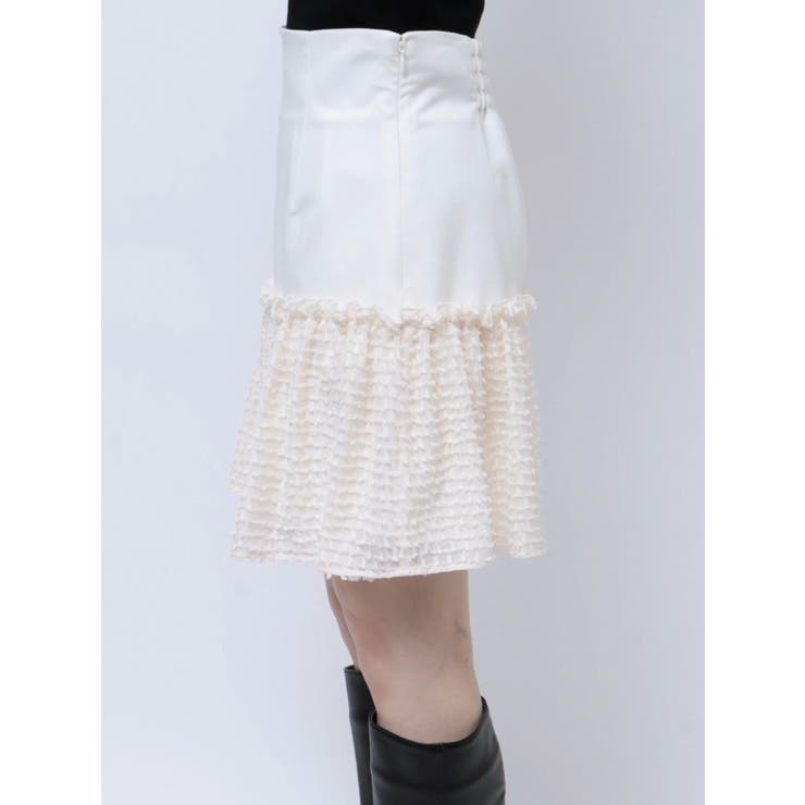 GATHER HIGH MINI SK/ギャザーハイミニスカート | CALNAMUR | 詳細画像24 