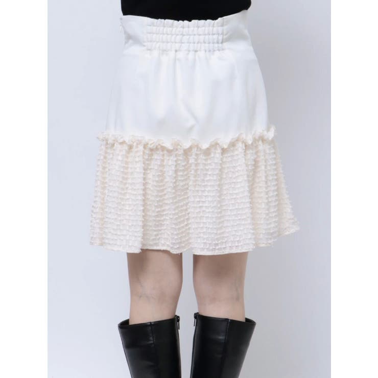 GATHER HIGH MINI SK/ギャザーハイミニスカート | CALNAMUR | 詳細画像25 