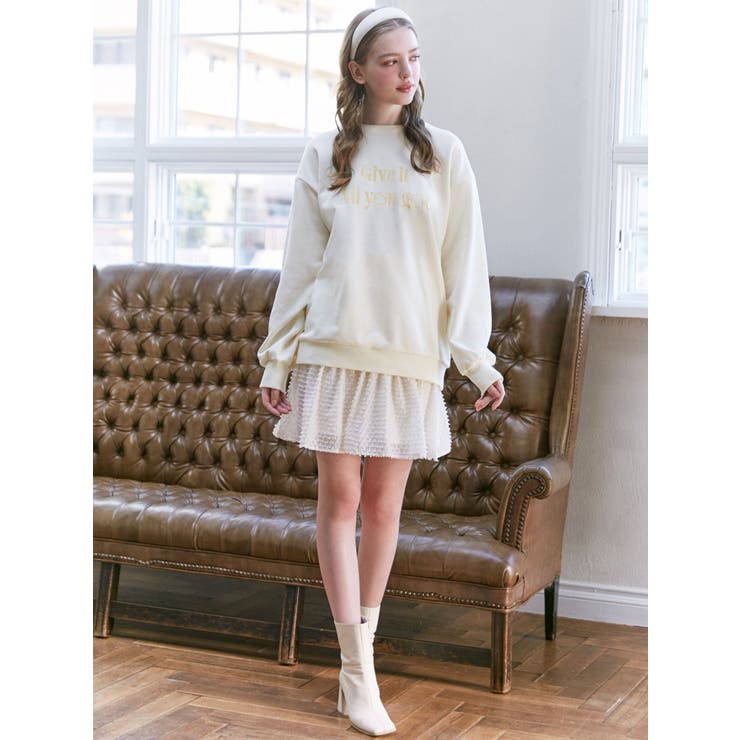 GATHER HIGH MINI SK/ギャザーハイミニスカート | CALNAMUR | 詳細画像6 