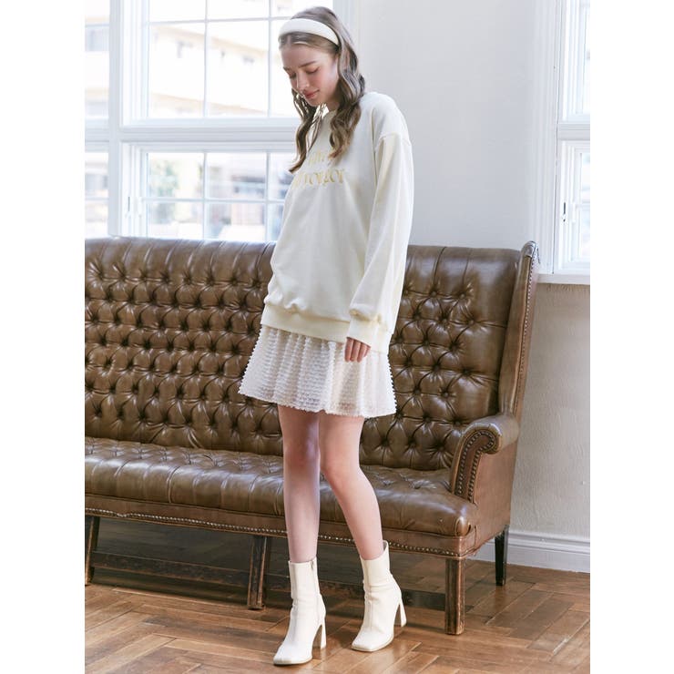 GATHER HIGH MINI SK/ギャザーハイミニスカート | CALNAMUR | 詳細画像7 