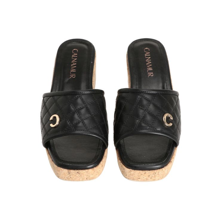 QULTING CORK SANDALS/キルティングコルクサンダル | CALNAMUR | 詳細画像25 
