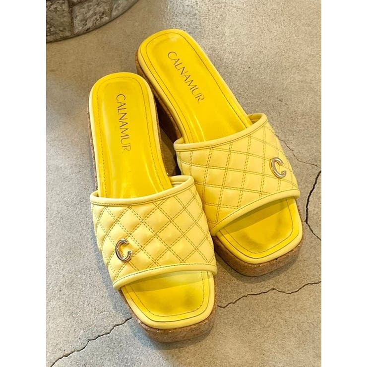 QULTING CORK SANDALS/キルティングコルクサンダル[品番 QULTING CORK SANDALS/キルティングコルクサンダル[品番