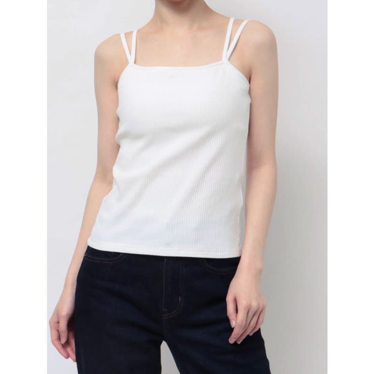 CUP RIB CAMISOLE | CALNAMUR | 詳細画像1 