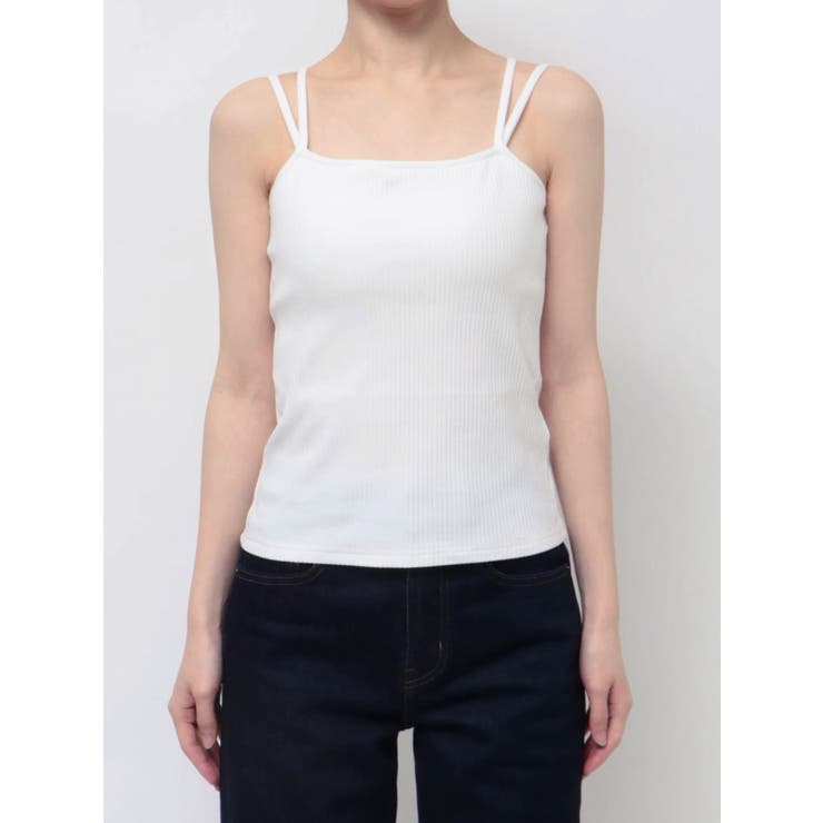 CUP RIB CAMISOLE | CALNAMUR | 詳細画像3 