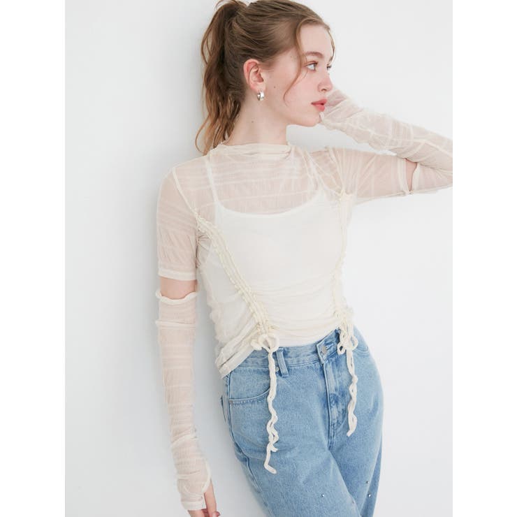 2WAY SHARING RIBBON | CALNAMUR | 詳細画像4 