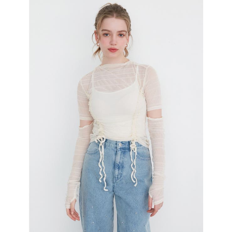 2WAY SHARING RIBBON | CALNAMUR | 詳細画像5 