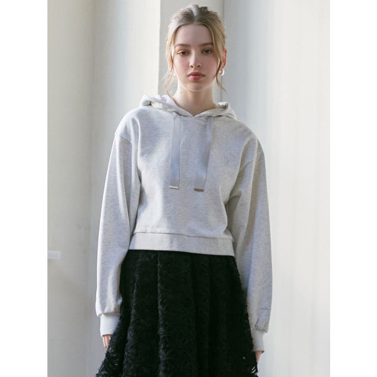＜dazzlinコラボ＞LOGO SHORT HOODIE | CALNAMUR | 詳細画像12 