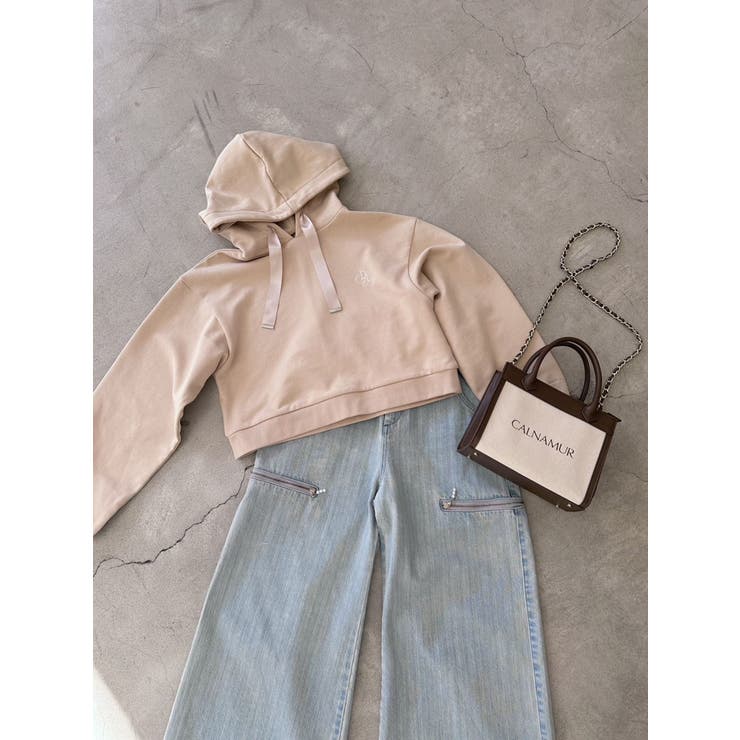 ＜dazzlinコラボ＞LOGO SHORT HOODIE | CALNAMUR | 詳細画像19 