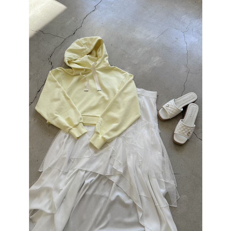 ＜dazzlinコラボ＞LOGO SHORT HOODIE | CALNAMUR | 詳細画像21 