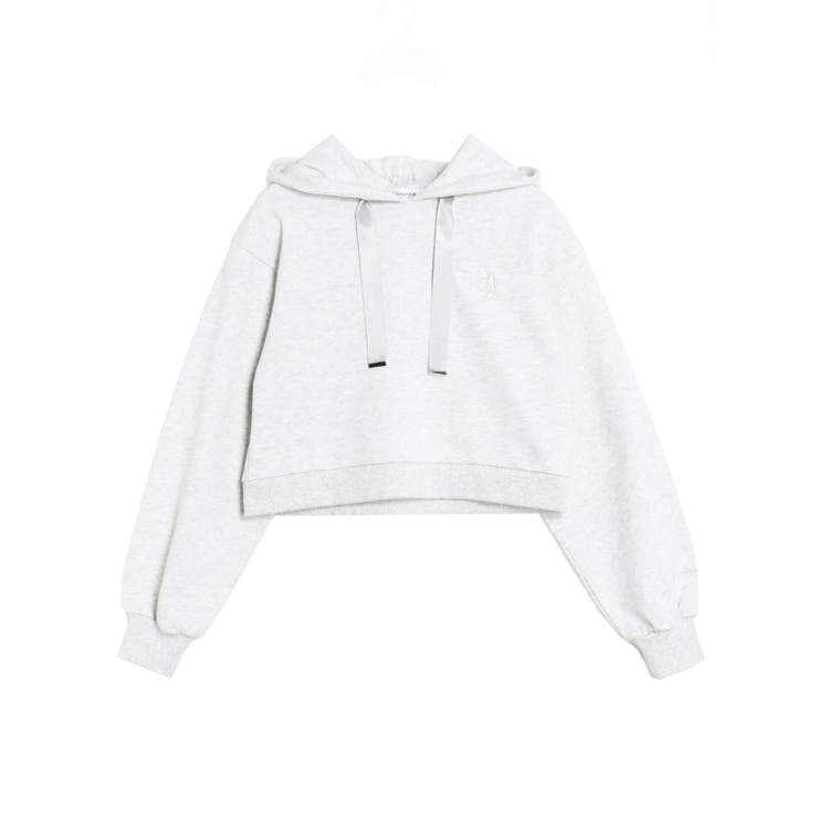 グレー | ＜dazzlinコラボ＞LOGO SHORT HOODIE | CALNAMUR