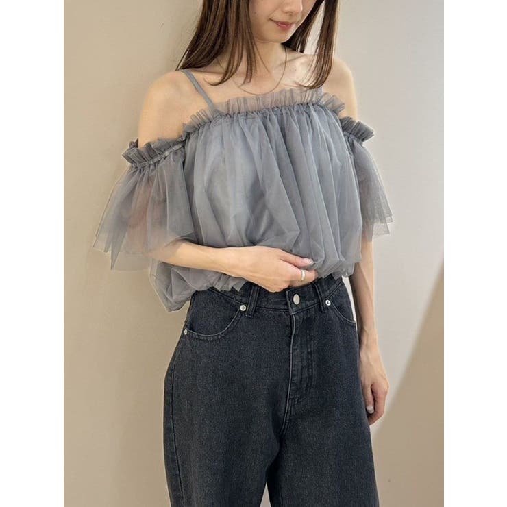 Tulle balloon tunic – POPPY