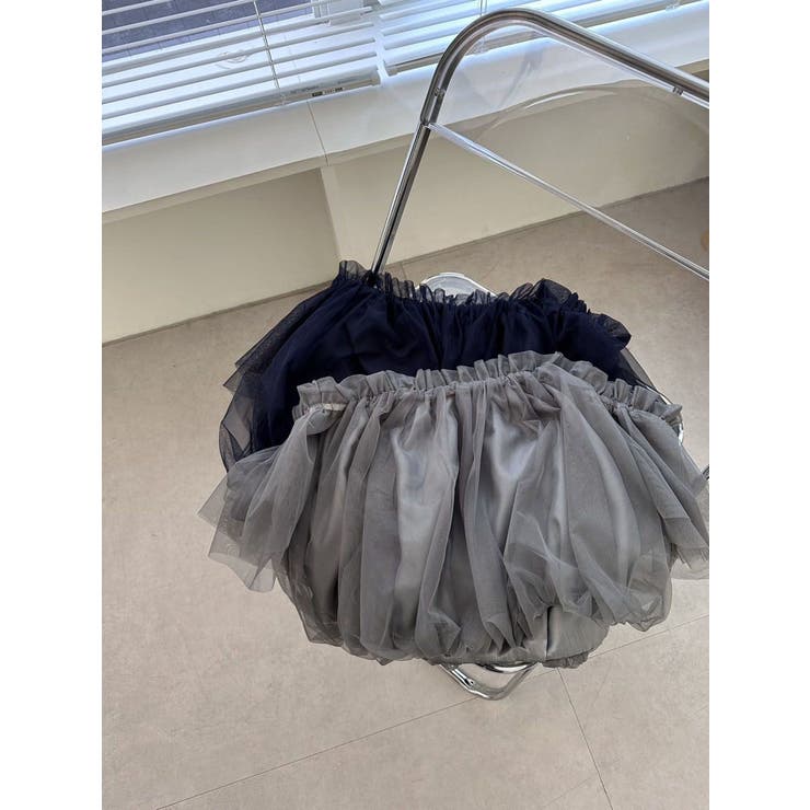 TULLE BALLOON TOPS/チュールバルーントップス[品番
