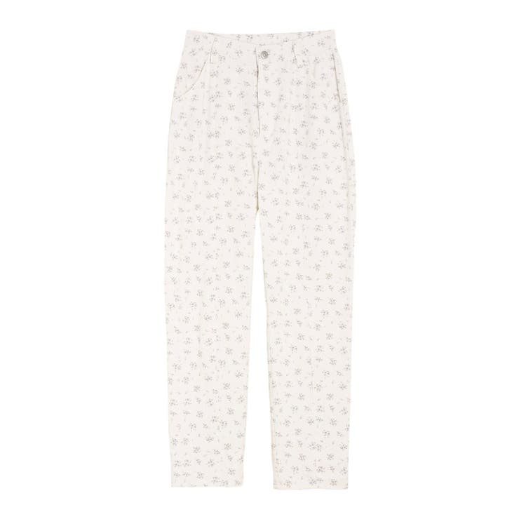 FLOWER STRAIGHT PT/フラワーストレートパンツ[品番