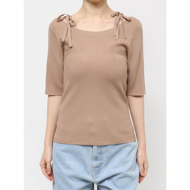 CAMI LIKE RIB KNIT/キャミライクリブニット | CALNAMUR | 詳細画像17 