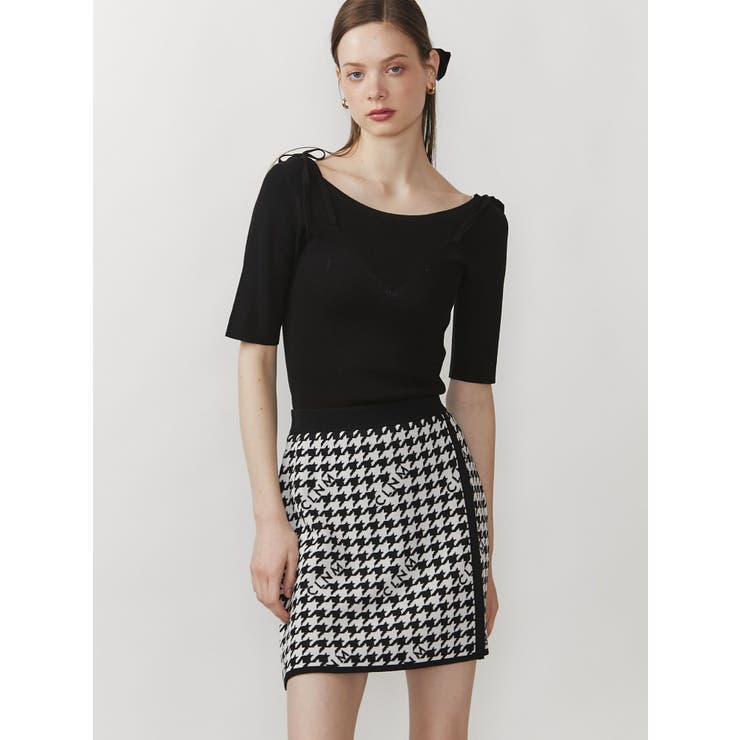 CAMI LIKE RIB KNIT/キャミライクリブニット | CALNAMUR | 詳細画像3 