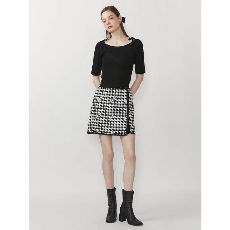 CAMI LIKE RIB KNIT/キャミライクリブニット | CALNAMUR | 詳細画像5 