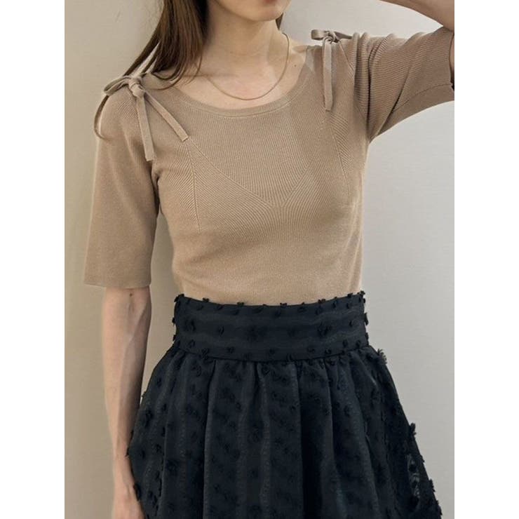 CAMI LIKE RIB KNIT/キャミライクリブニット | CALNAMUR | 詳細画像7 