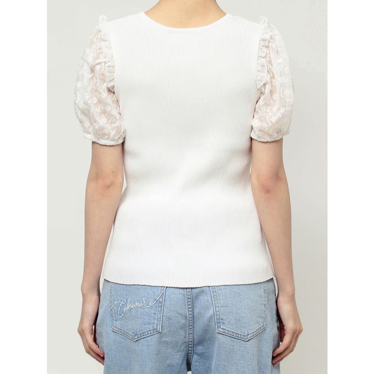 FLOWER EMB KNIT/フラワーエンブロダリーニット | CALNAMUR | 詳細画像16 