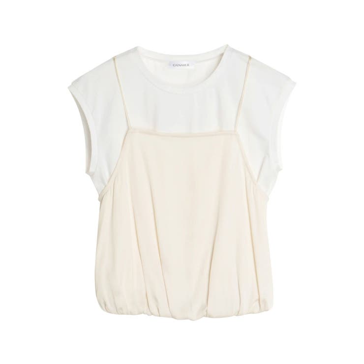 RAYERED BALLOON CAMI | CALNAMUR | 詳細画像1 