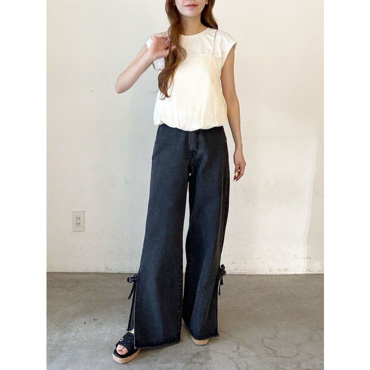 RAYERED BALLOON CAMI | CALNAMUR | 詳細画像21 